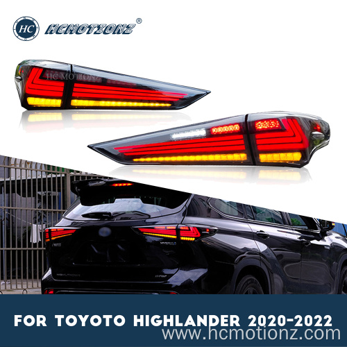 HCMOTIONZ 2020-2022 Toyota Highlander DRL Rear Lamps